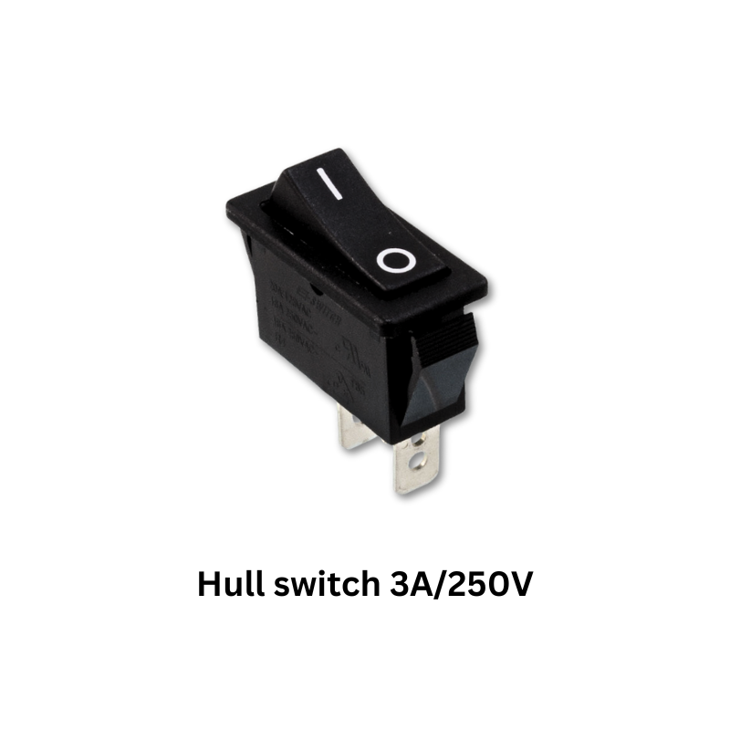 Electromagnetic cannon soldering kit components Hull switch 3A 250V