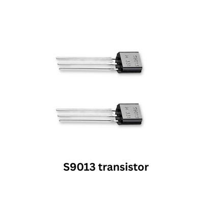Electromagnetic cannon soldering kit components S9013 transistor