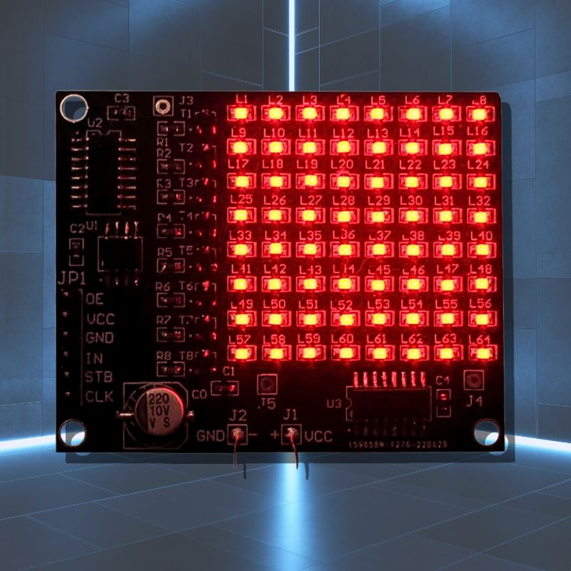 Electronics STEM project SMD LED Patch Matrix Main image