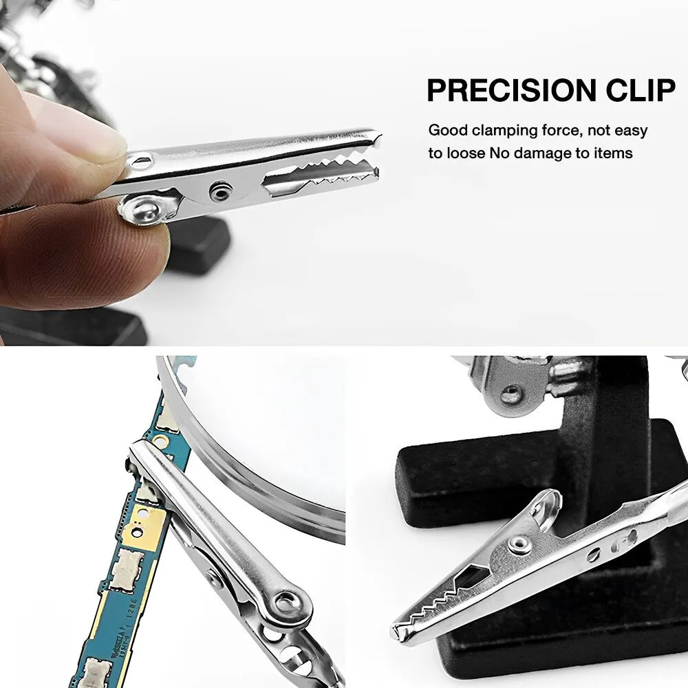 Electronics Soldering Tool Set precision clips
