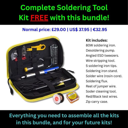 Electronics kit free tools product page image