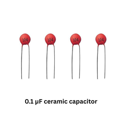 FM Radio assembly kit components 0.1uF ceramic capacitor