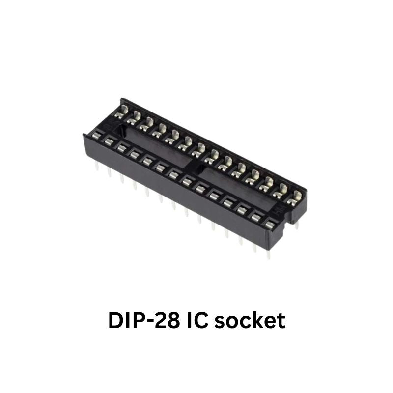 FM Radio assembly kit components DIP-28 IC socket