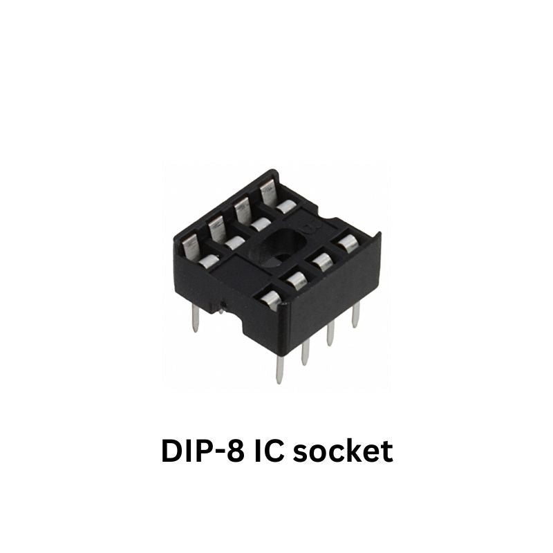 FM Radio assembly kit components DIP-8 IC socket