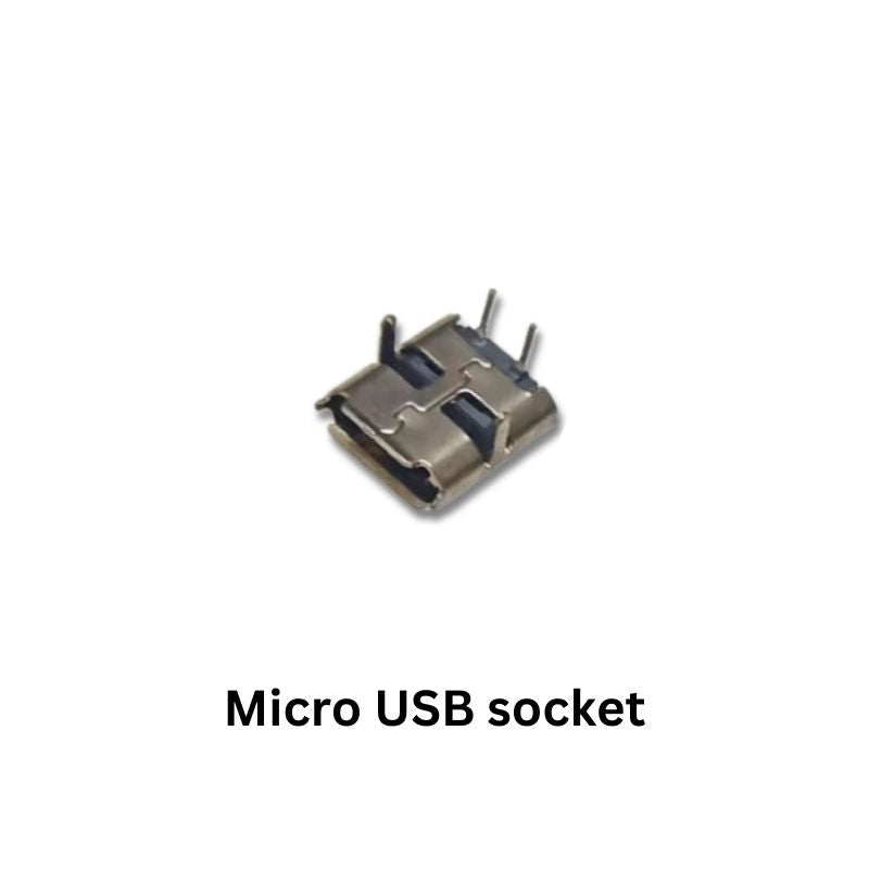 FM Radio assembly kit components Micro USB socket