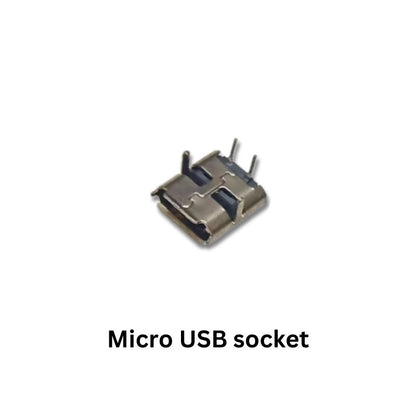 FM Radio assembly kit components Micro USB socket