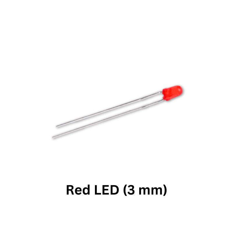 FM Radio assembly kit components Red LED 3mm