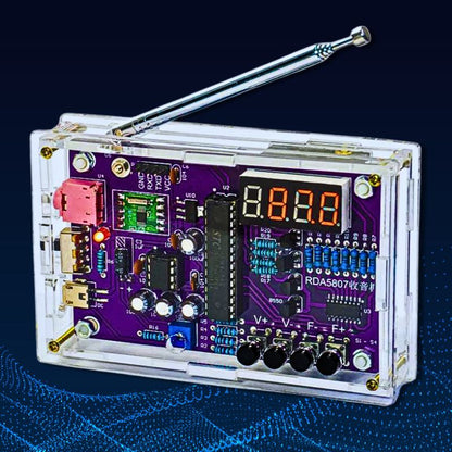 FM radio electronics STEM kit main image