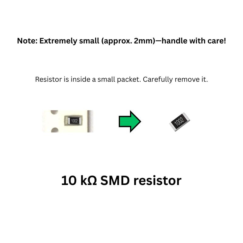 Ghost LED Electronics Kit 10kohm SMD resistor