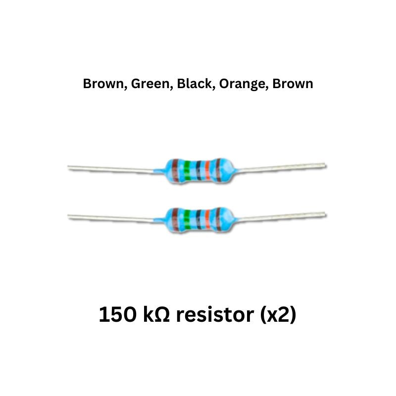 Ghost LED Electronics Kit 150kohm resistor