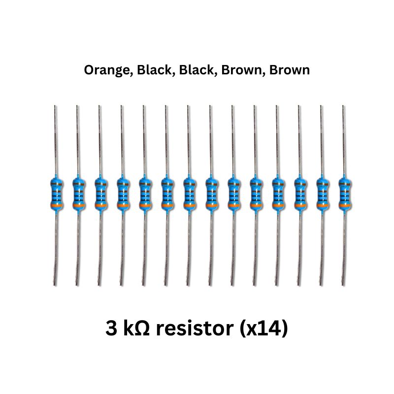 Ghost LED Electronics Kit 3kohm resistor