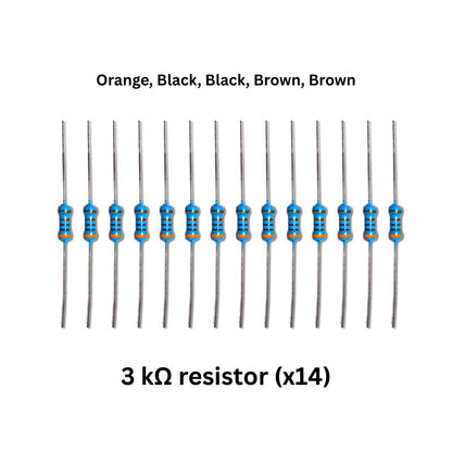 Ghost LED Electronics Kit 3kohm resistor