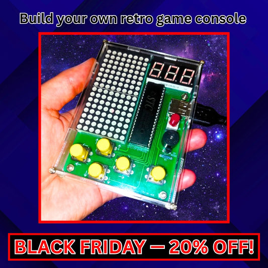 Handheld Game Electronics Kit Main Image Black Friday