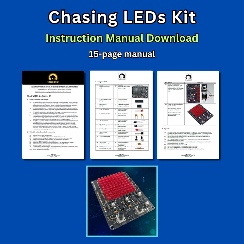 Instruction manuals - Chasing LEDs Download