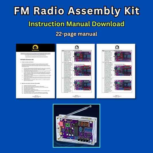 Instruction manuals - FM Radio Assembly Kit Download