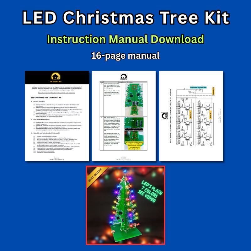 Instruction manuals - LED Christmas Tree Kit Download