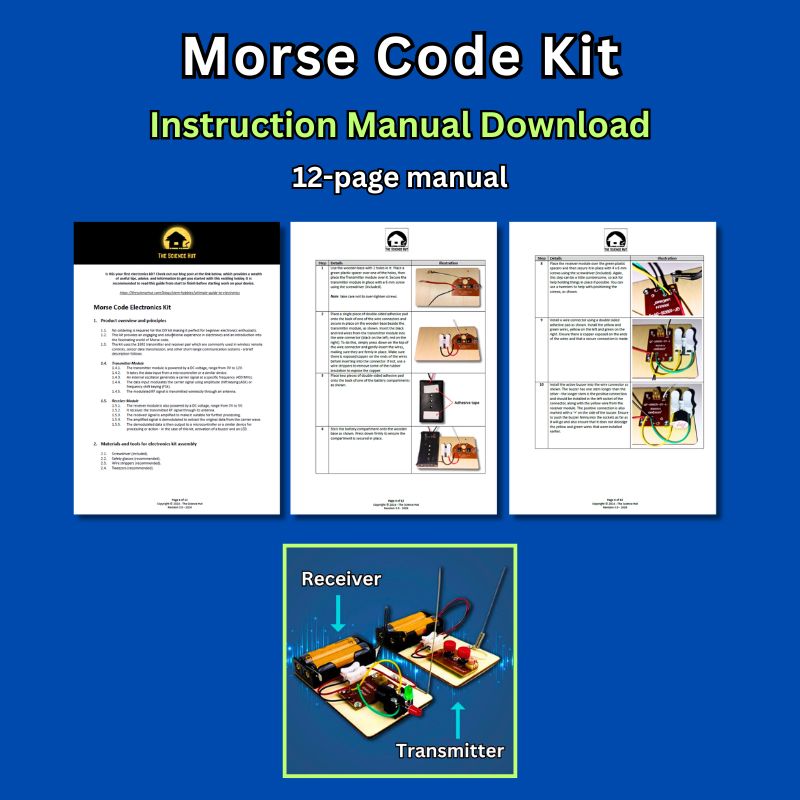 Instruction manuals - Morse Code Kit Download