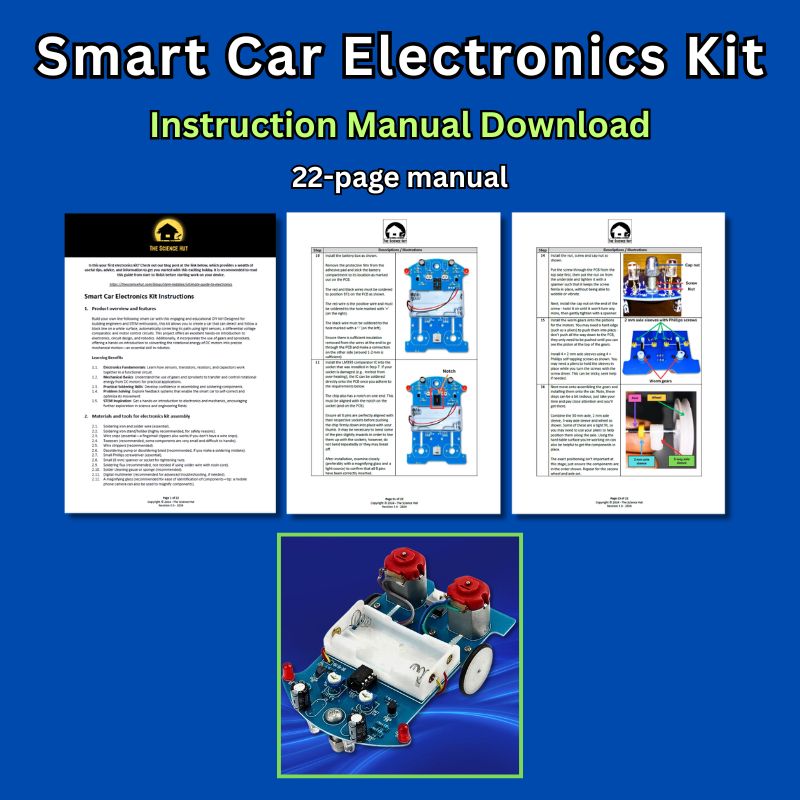 Instruction manuals - Smart Car Electronics Kit Download