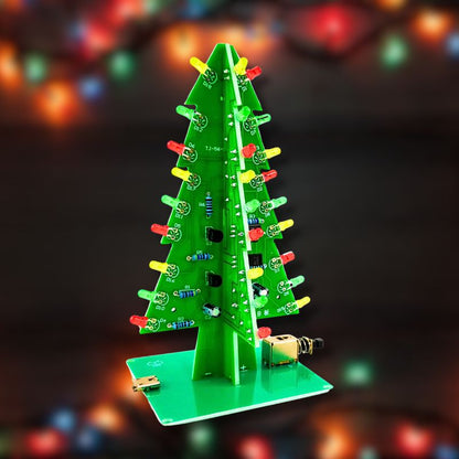 Christmas tree electronics kit 3 color