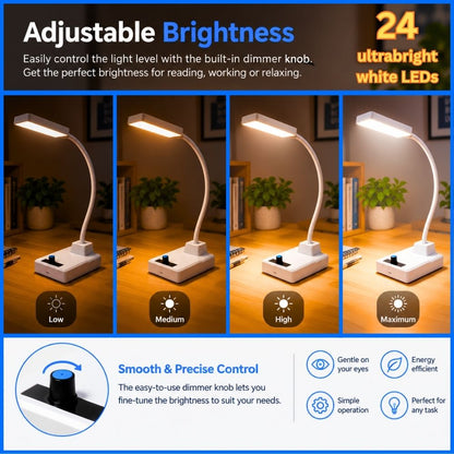 LED Desk Lamp Electronics Kit Adjustable Brightness