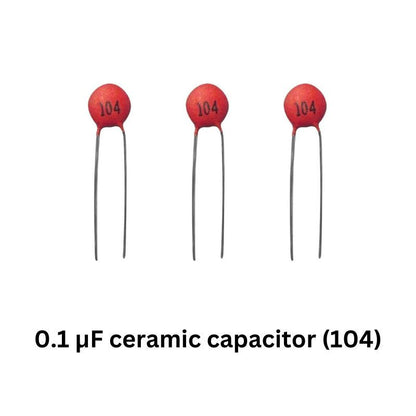 LED Desk Lamp Electronics Kit Components 0.1uF ceramic capacitor