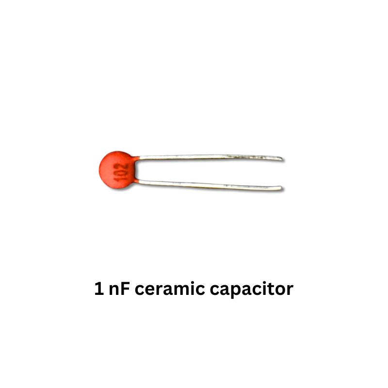 LED Desk Lamp Electronics Kit Components 1 nF ceramic capacitor
