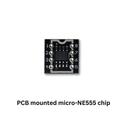 LED Desk Lamp Electronics Kit Components PCB mounted micro-NE555 chip