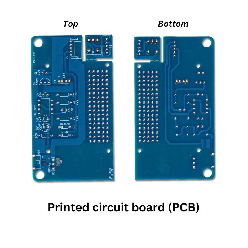 LED Desk Lamp Electronics Kit Components Printed circuit board