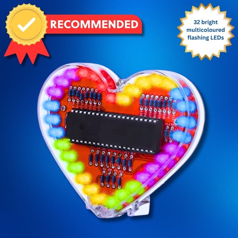 Heart LED Electronics STEM kit – The Science Hut