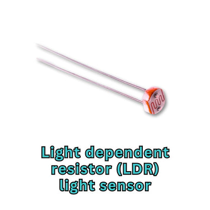 Light dependent resistor light sensor