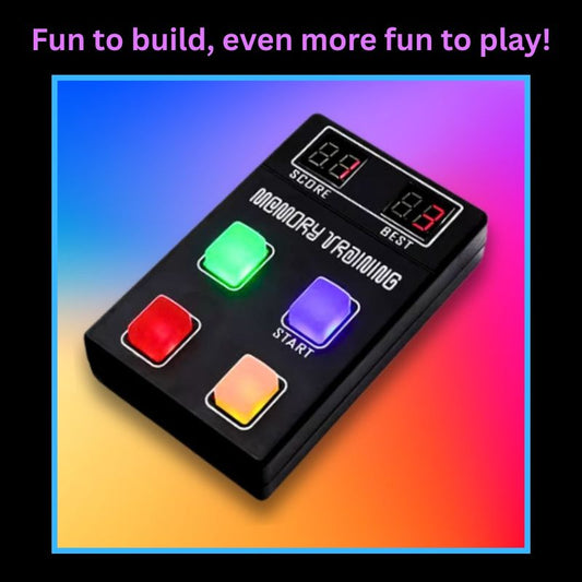 Memory Game Electronics Kit Main Image with caption