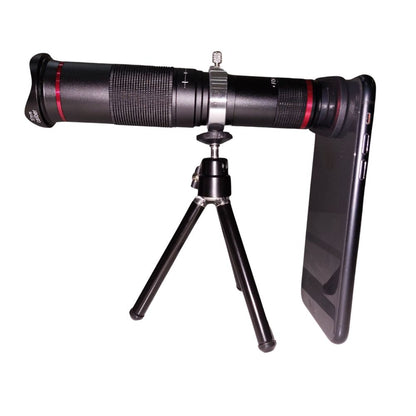 Mobile Telescope attachment assembled side view