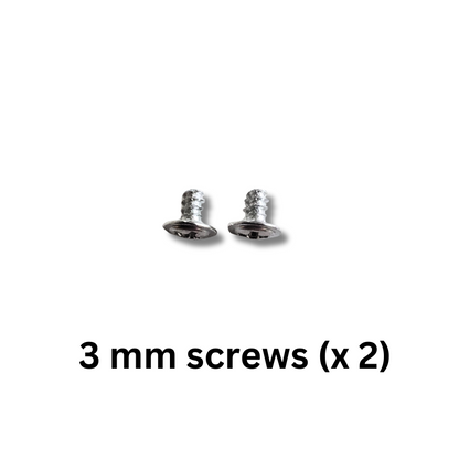 Morse code electronics kit contents-3mm screws