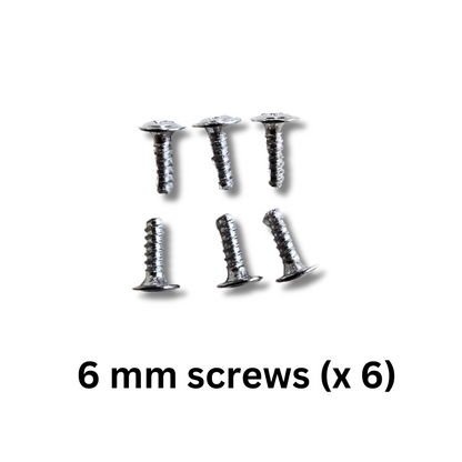 Morse code electronics kit contents-6mm screws