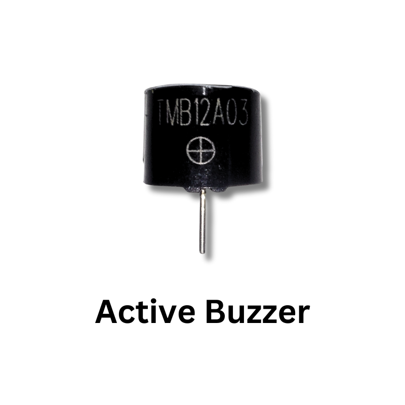 Morse code electronics kit contents-Active Buzzer