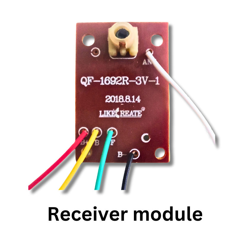 Morse code electronics kit contents-Receiver module