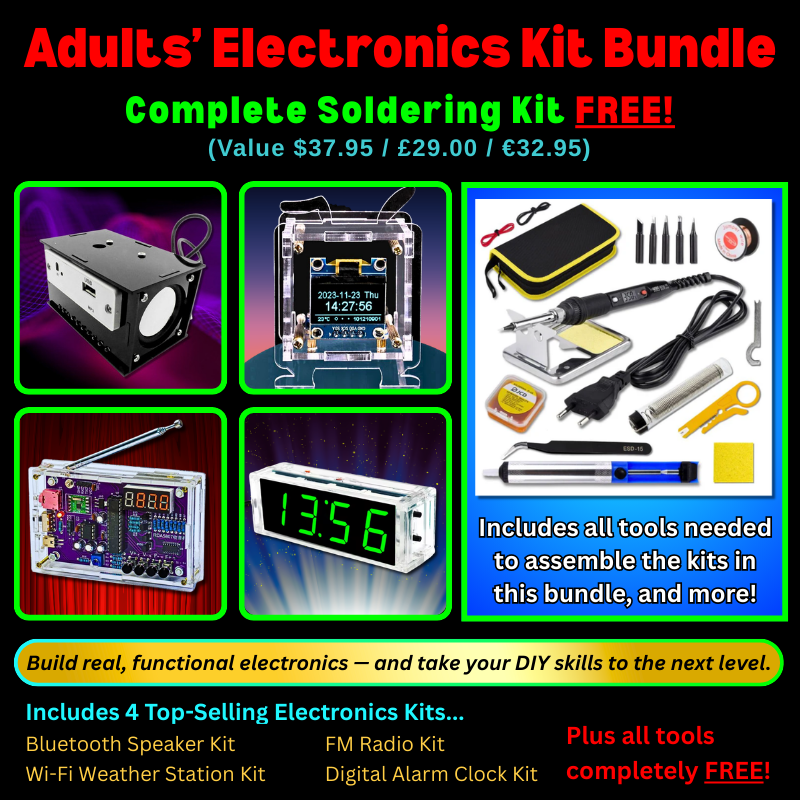 New Adults Electronics Kit Bundle Main image