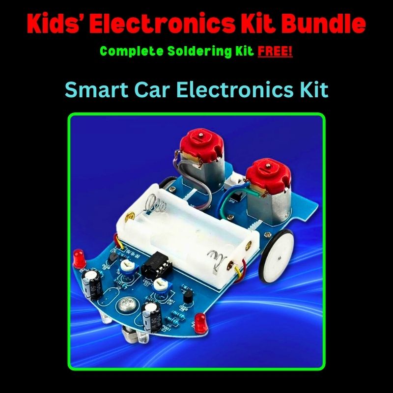 New Kids Electronics Kit Bundle Smart Car Kit