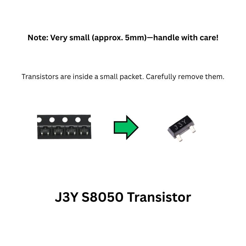Owl LED Electronics Kit Components J3Y S8050 Transistor