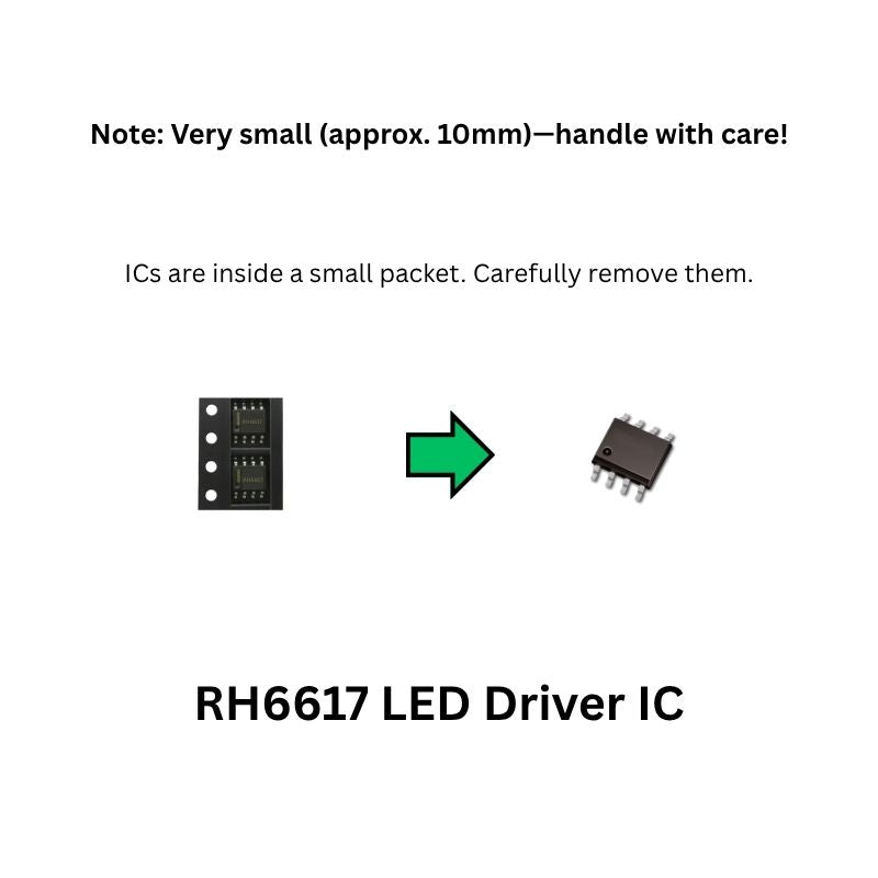 Owl LED Electronics Kit Components RH6617 LED Driver IC