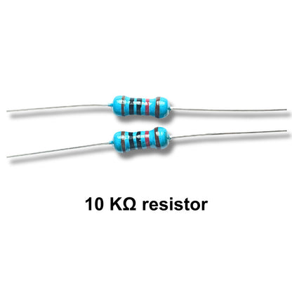 Photosensitive robot electronics kit components 10 kohm resistor