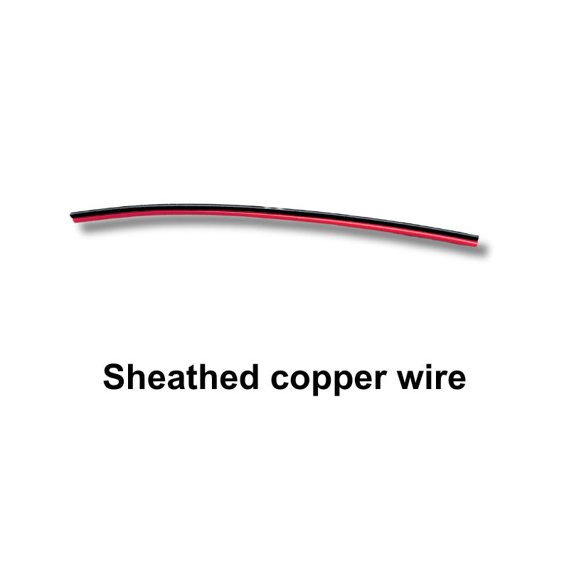 Photosensitive robot electronics kit components Sheathed copper wire