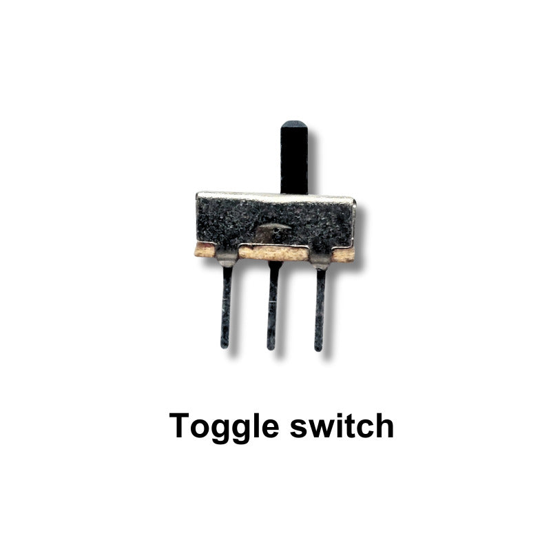 Photosensitive robot electronics kit components Toggle switch