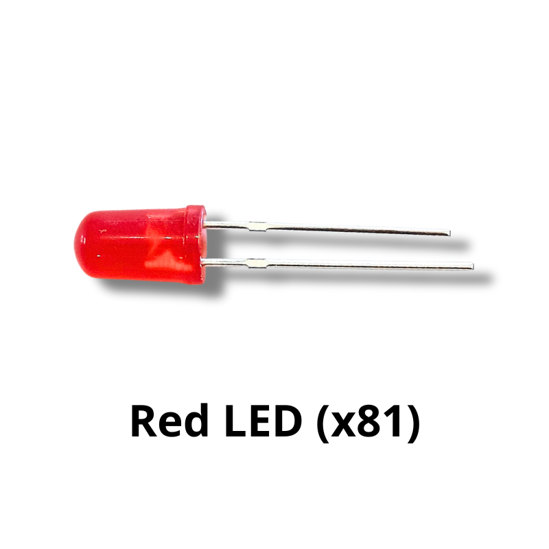 Chasing LEDs Red LED component