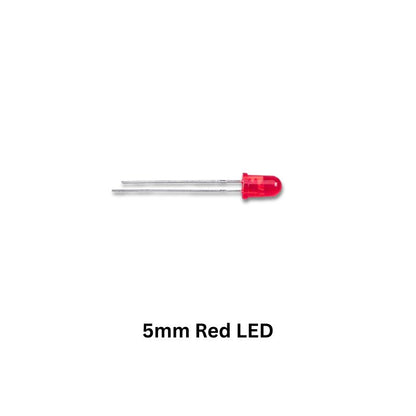 Sandglass timer kit 5mm Red LED