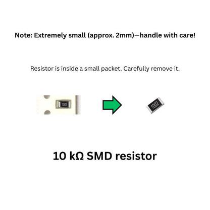 Skull LED Electronics Kit 10kohm SMD resistor