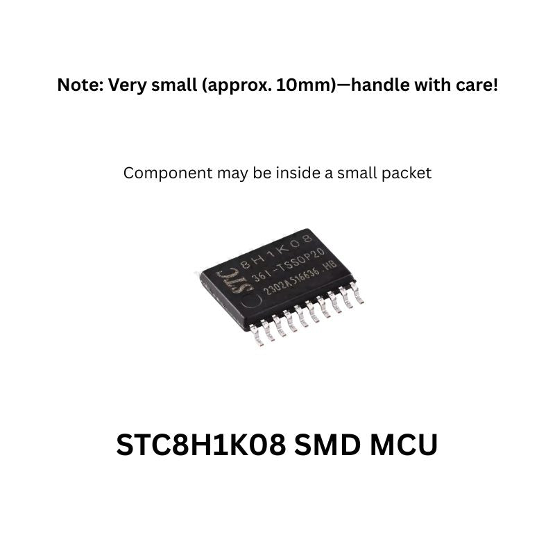 Skull LED Electronics Kit STC8H1K08 SMD MCU