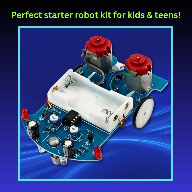 Smart Car Electronics Kit Main Image with caption