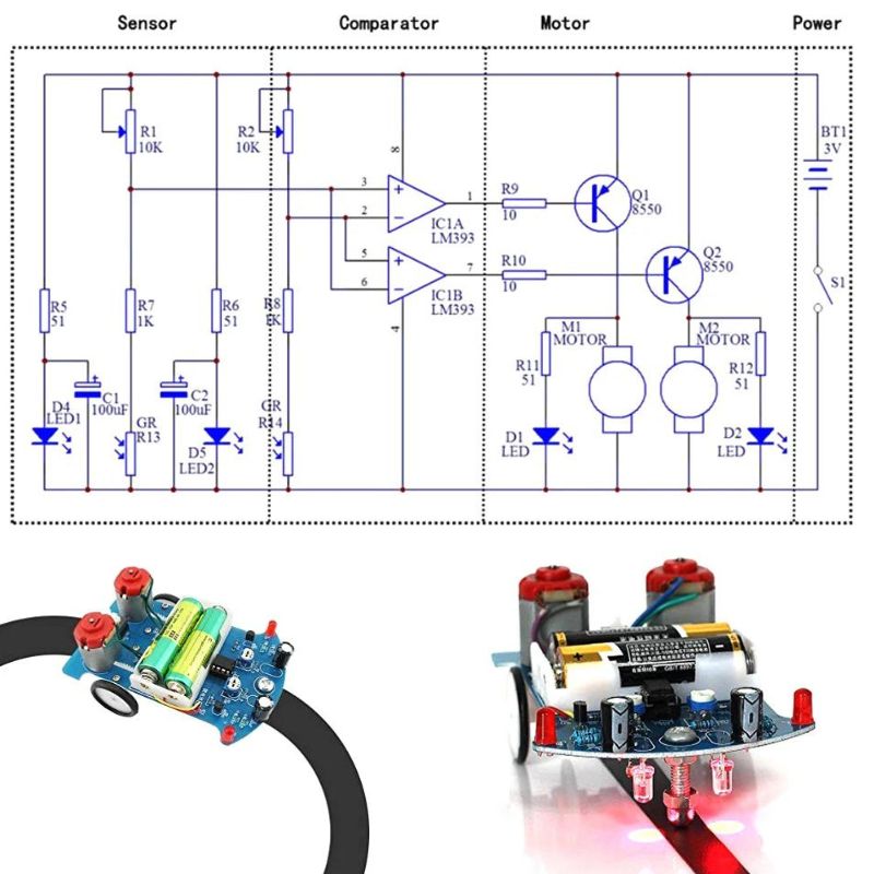 Smart car circuit diagram
