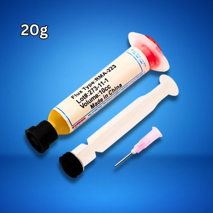 Solder flux paste syringe new
